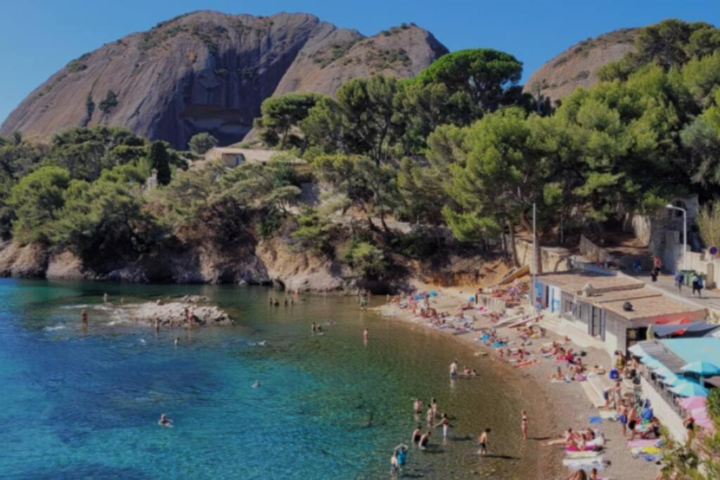La Ciotat Beau T3, Mer, Centre, Climatisation, Parking Prive Gratuit מראה חיצוני תמונה